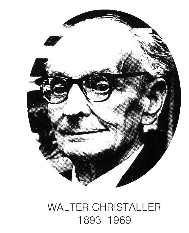 [Photo of Walter Christaller]